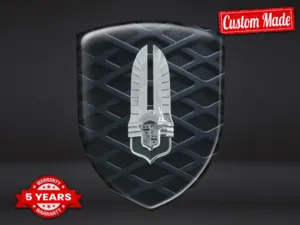 Cadillac Stickers Gel 3D Limité Style Dôme Sport Course ST